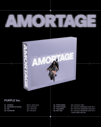 JISOO Mini Album – AMORTAGE (EXCLUSIVE EDITION) (Random)