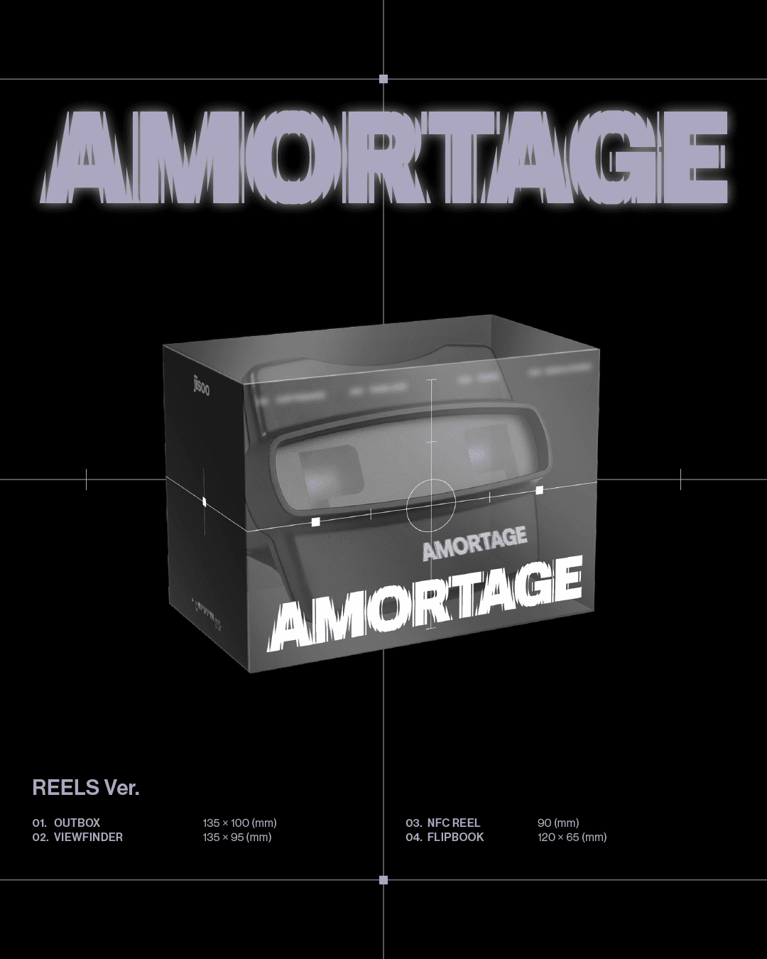 JISOO (Blackpink) Mini Album – AMORTAGE (REELS Ver.)