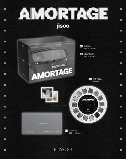 JISOO (Blackpink) Mini Album – AMORTAGE (REELS Ver.)