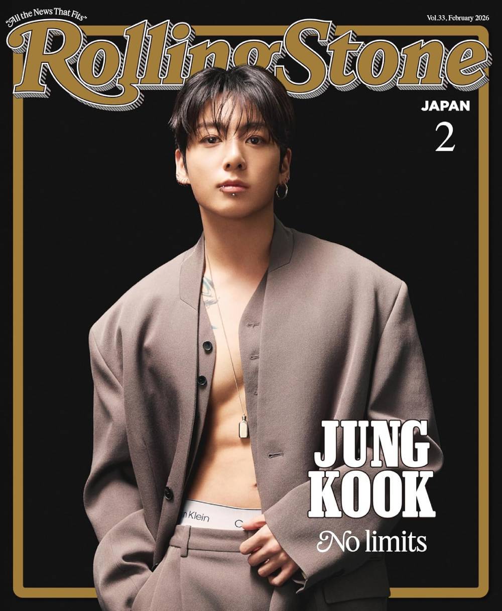 Rolling Stone Japan Vol.33 Magazine - Jungkook (February 2026)