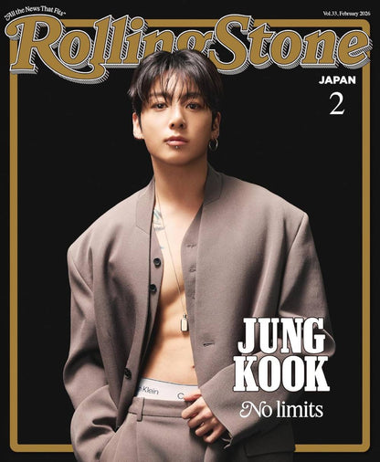 Rolling Stone Japan Vol.33 Magazine - Jungkook (February 2026)