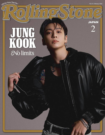 Rolling Stone Japan Vol.33 Magazine - Jungkook (February 2026)