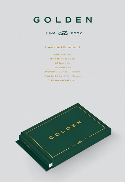 Jung Kook (BTS) – GOLDEN (Weverse Albums Ver.)