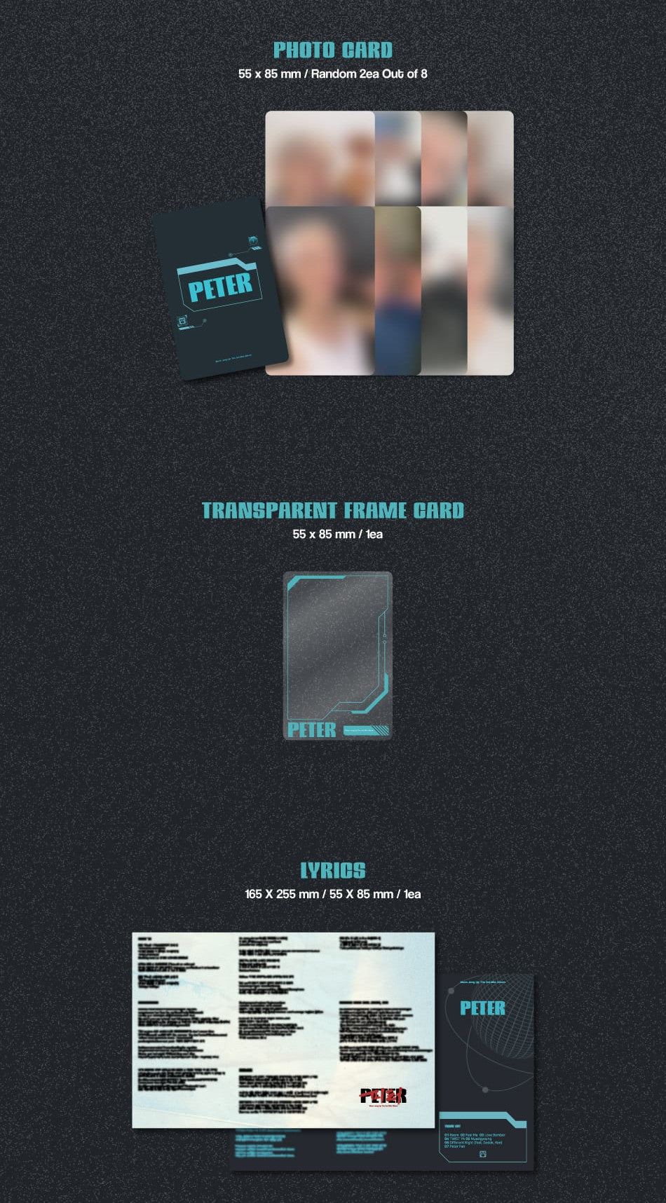 Moon Jong Up The 3rd Mini Album – PETER (PLVE Ver.)