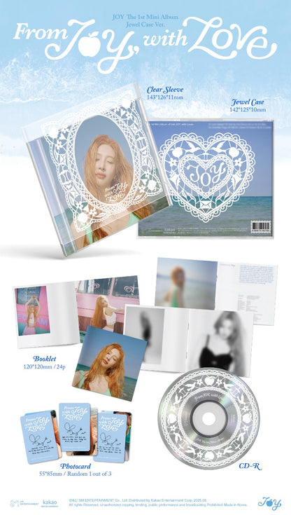 JOY (Red Velvet) The 1st Mini Album – From JOY, with Love (Jewel Case Ver.)