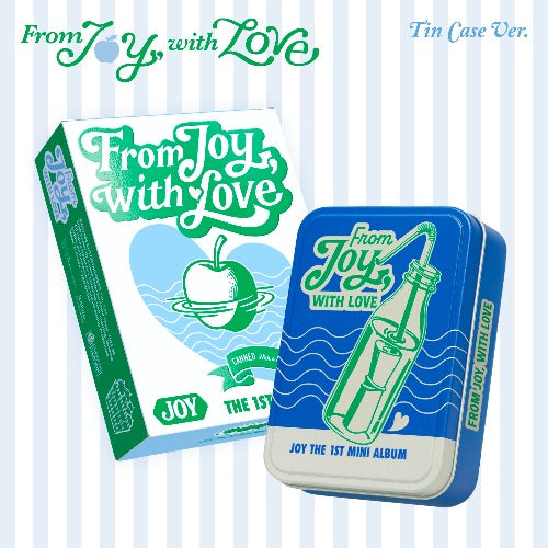 PRE-ORDER: JOY (Red Velvet) The 1st Mini Album – From JOY, with Love (Tin Case Ver.) (Smart Album)