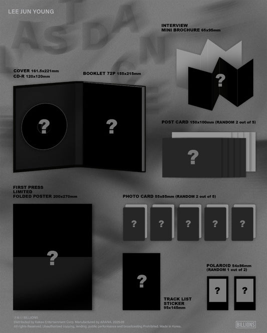 LEE JUNYOUNG (U-KISS) – 1st Mini Album - LAST DANCE