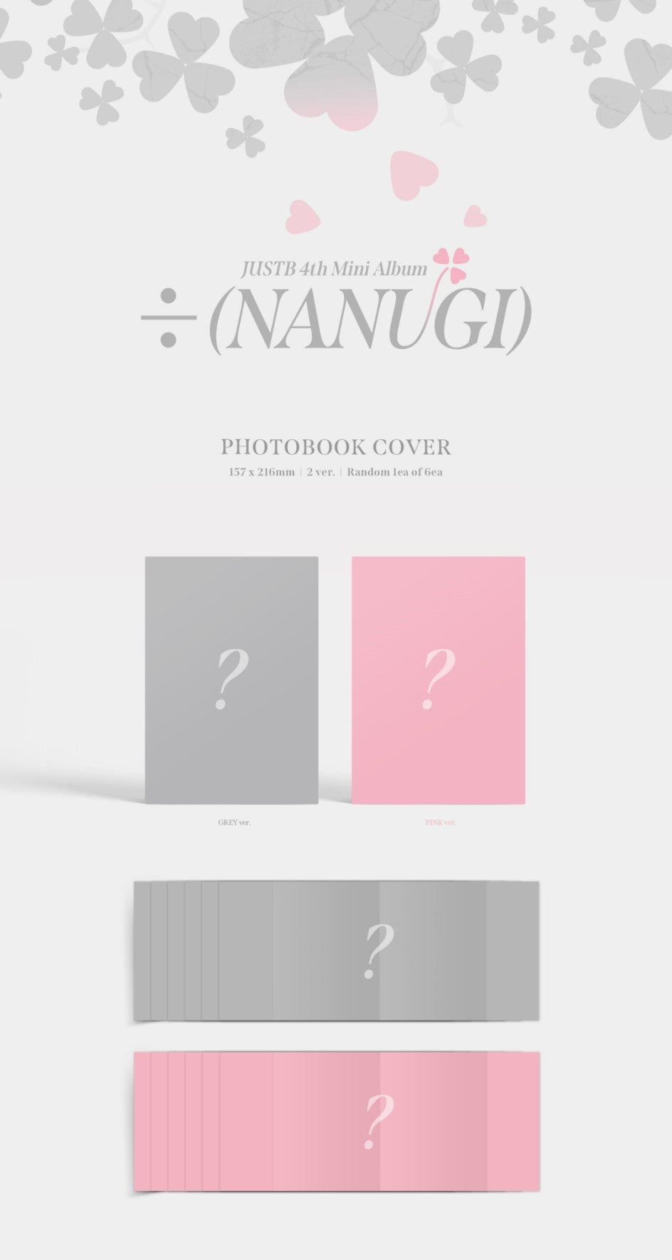 JUST B Mini Album Vol. 4 – ÷ (NANUGI) (Random)