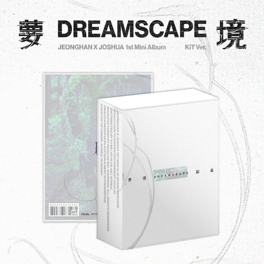 PRE-ORDER: JEONGHAN X JOSHUA (Seventeen) 1st Mini Album - DREAMSCAPE (KiT Ver.)