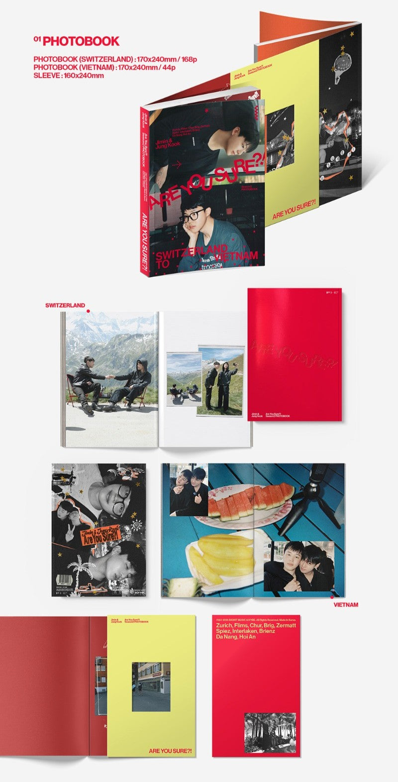 Jimin x Jung Kook – Are You Sure?! Season 2 PHOTOBOOK