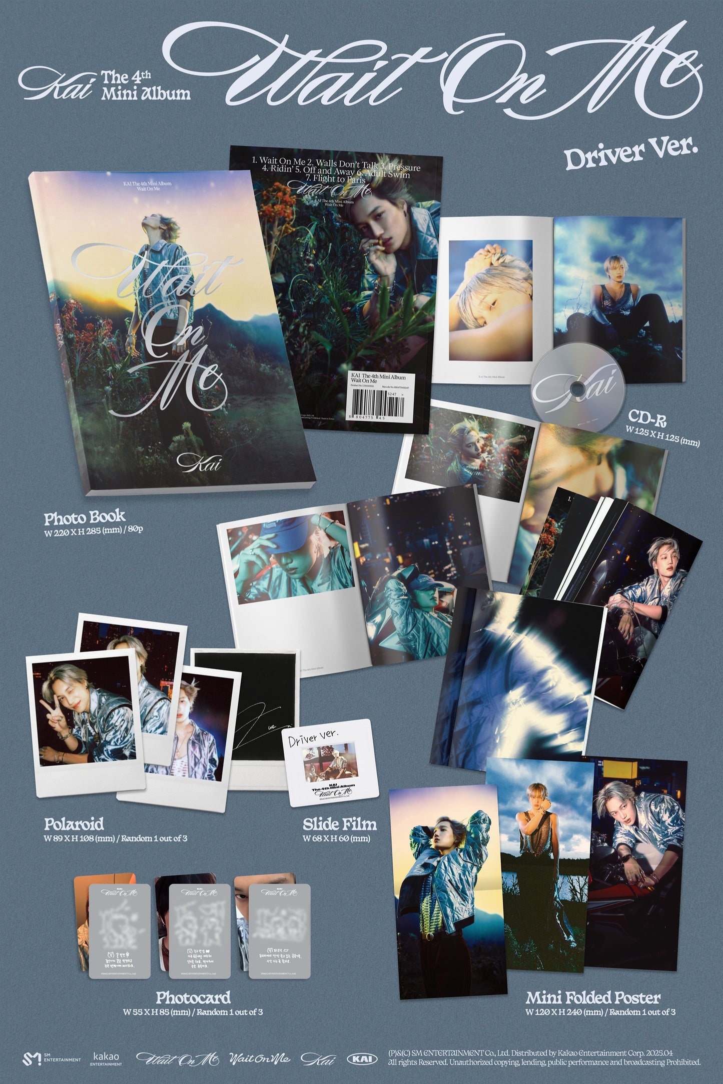 KAI 4th Mini Album – Wait On Me (Photobook Ver.)