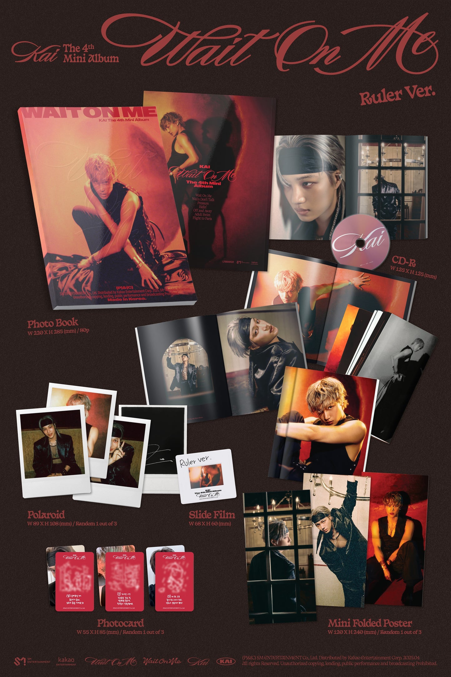 KAI 4th Mini Album – Wait On Me (Photobook Ver.)