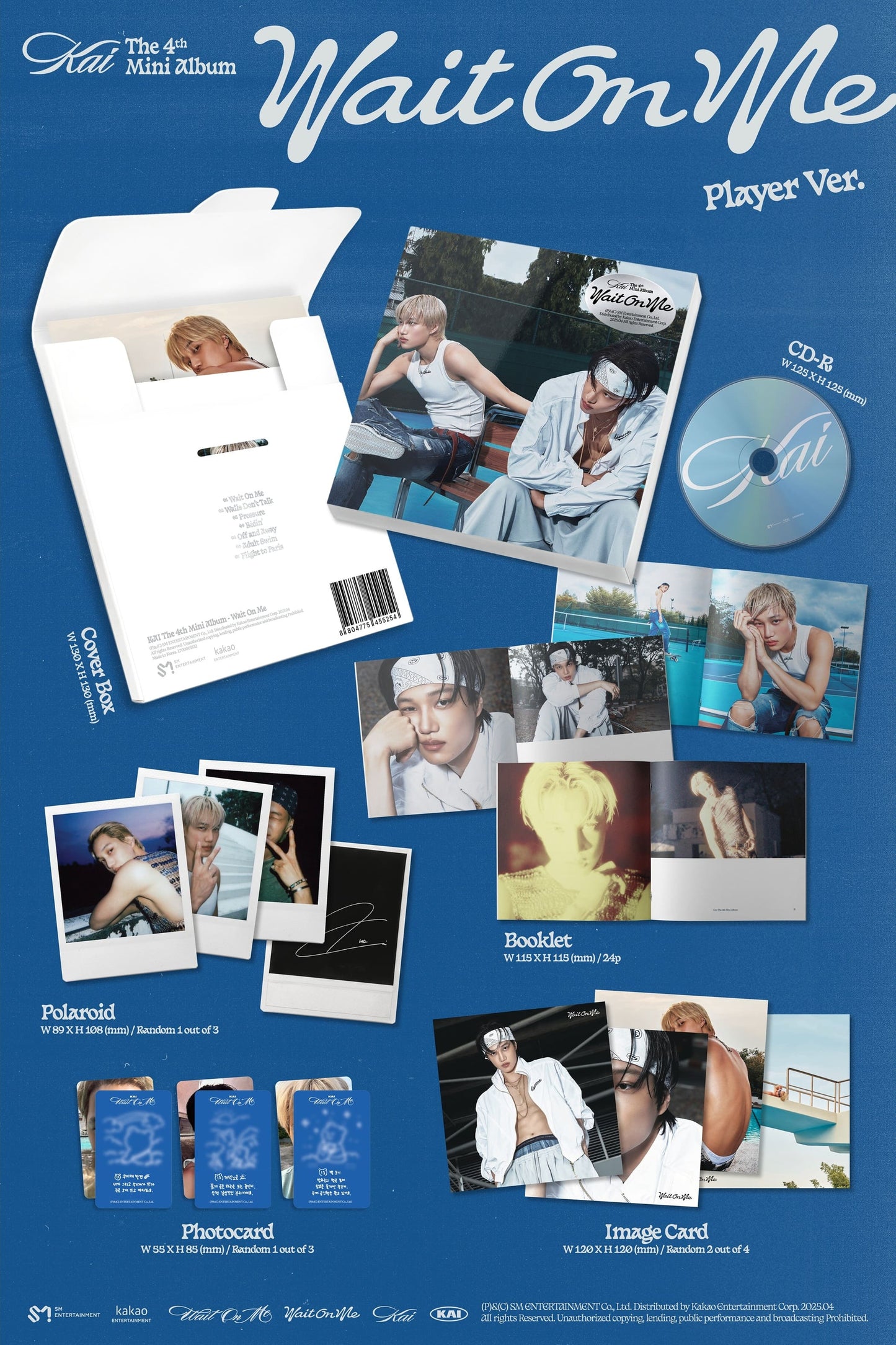 KAI 4th Mini Album – Wait On Me (Player Ver.)