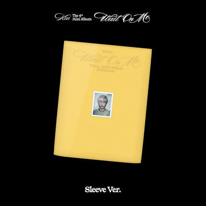KAI 4th Mini Album – Wait On Me (Sleeve Ver.)