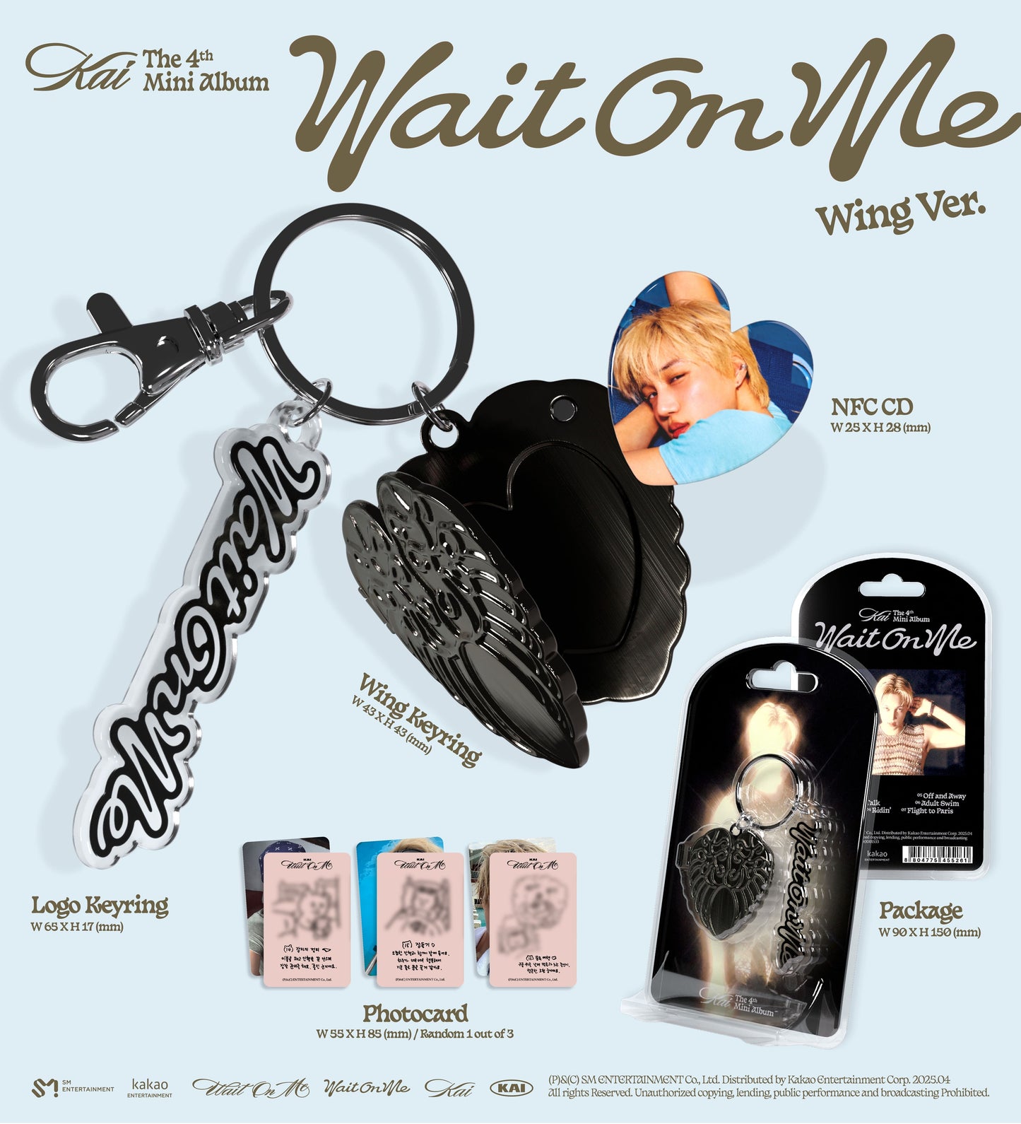 KAI 4th Mini Album – Wait On Me (Wing Ver.)