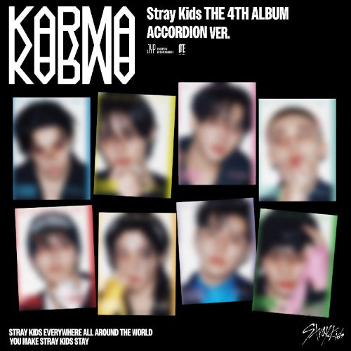 PRE-ORDER: Stray Kids The 4th Album – KARMA (ACCORDION Ver.) (Random)