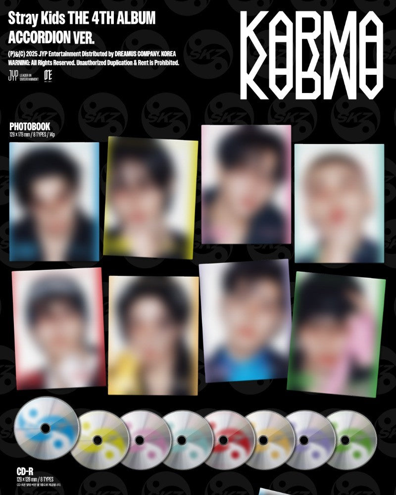 Stray Kids The 4th Album – KARMA (ACCORDION Ver.) (Random)