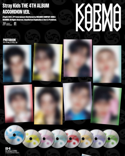 Stray Kids The 4th Album – KARMA (ACCORDION Ver.) (Random)