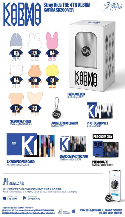 Stray Kids The 4th Album – KARMA (SKZOO Ver.) (Random) (Limited Edition)