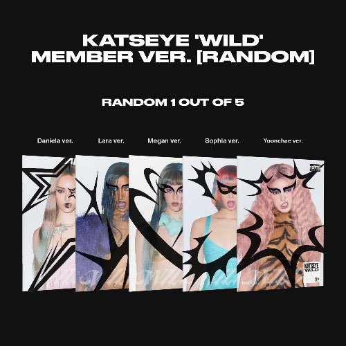 KATSEYE 3rd EP Album - WILD (Member Ver.) (Random)