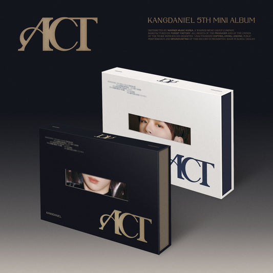 KANG DANIEL 5TH MINI ALBUM – ACT (Random)