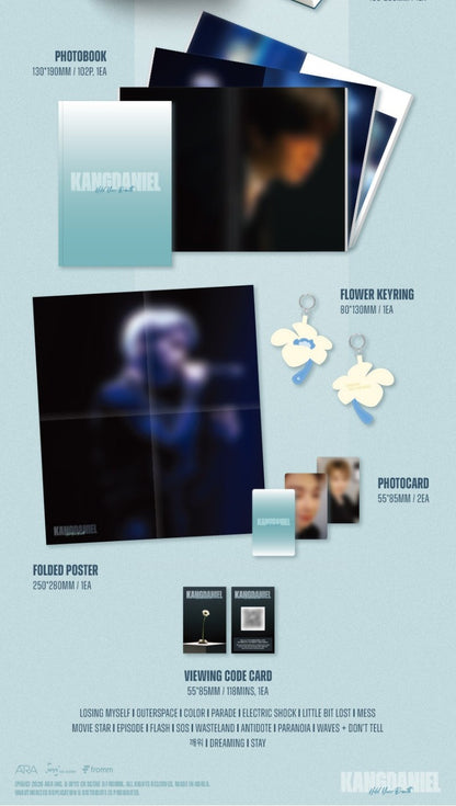 PRE-ORDER: KANG DANIEL – KANGDANIEL: HOLD YOUR BREATH [Viewing Code]