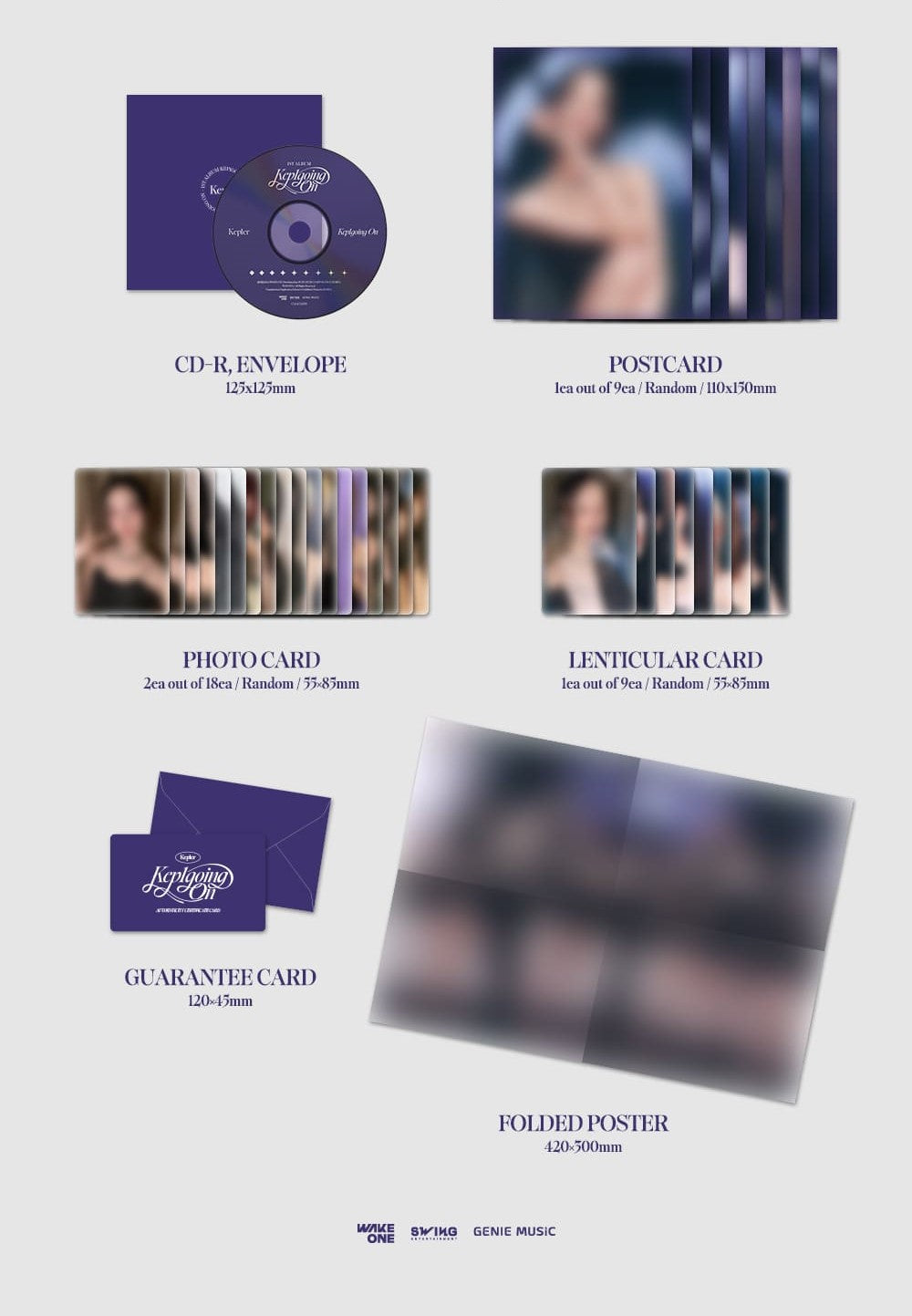 Kep1er 1st Album – Kep1going On (Random)