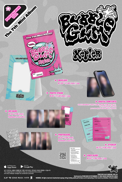 Kep1er The 7th Mini Album – BUBBLE GUM (POCA Album Ver.)