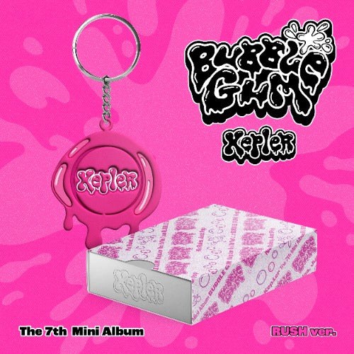 PRE-ORDER: Kep1er The 7th Mini Album – BUBBLE GUM (RUSH Ver.)