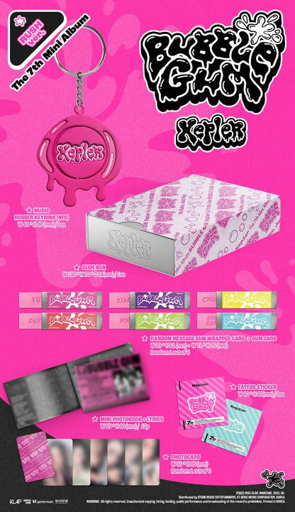 Kep1er The 7th Mini Album – BUBBLE GUM (RUSH Ver.)