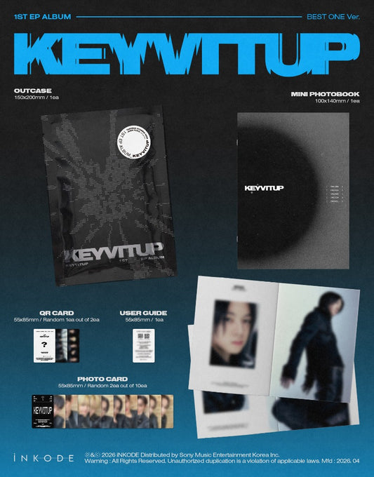 KEYVITUP - 1st EP Album - KEYVITUP (BEST ONE Ver.) (PLATFORM)