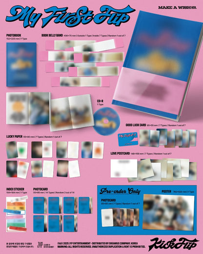 KickFlip The 3rd Mini Album - My First Flip (Random)