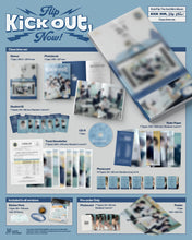 Load image into Gallery viewer, PRE-ORDER: KickFlip 2nd Mini Album – Kick Out, Flip Now! (Random)
