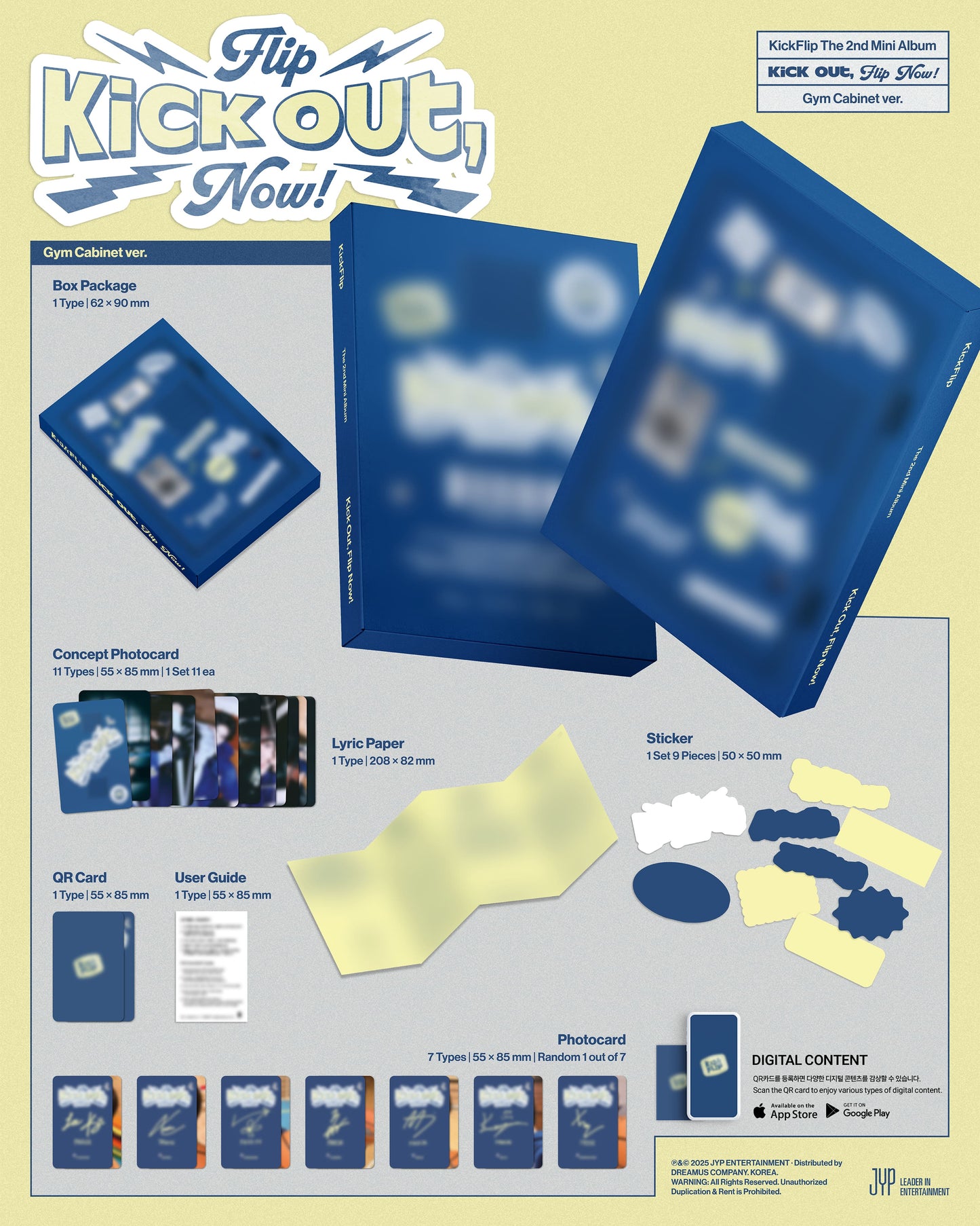KickFlip 2nd Mini Album – Kick Out, Flip Now! (Platform) (Random)