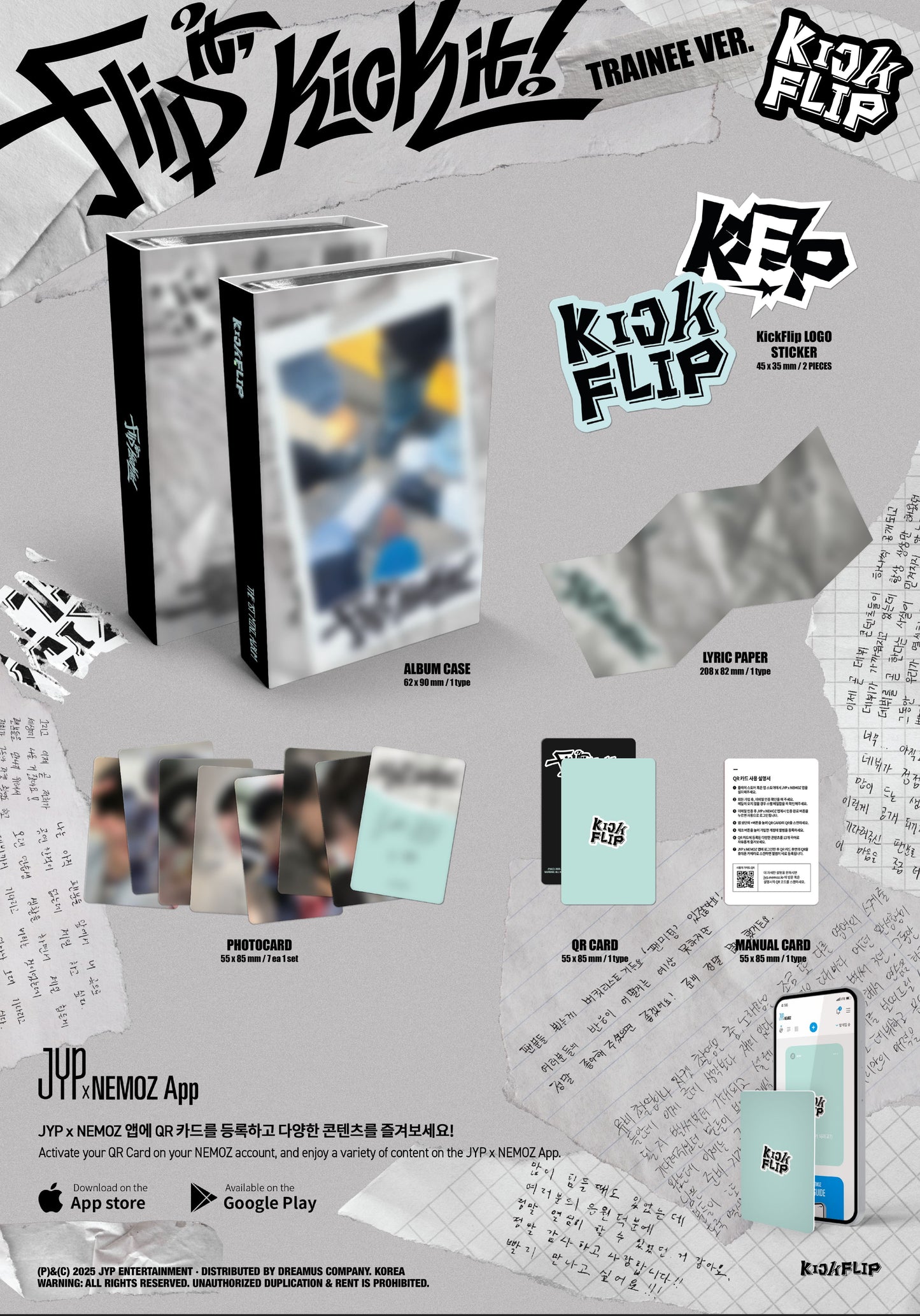 KickFlip 1st Mini Album – Flip it, Kick it! (Trainee Ver.)