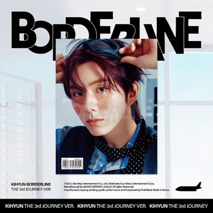 PRE-ORDER: KIHYUN 1st EP Album - BORDERLINE (The 3rd Journey Ver.)