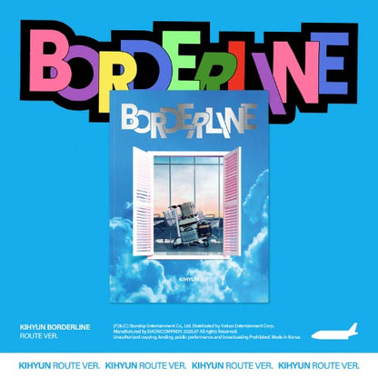 PRE-ORDER: KIHYUN 1st EP Album - BORDERLINE (Route Ver.)