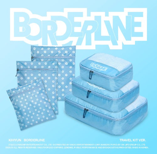 PRE-ORDER: KIHYUN 1st EP Album - BORDERLINE (Travel Kit Ver.)