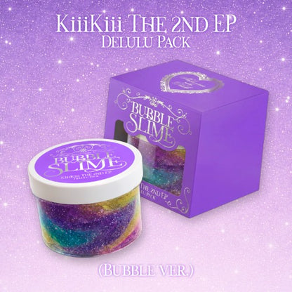 KiiiKiii The 2nd EP - Delulu Pack (Bubble. Version) (Limited Edition)
