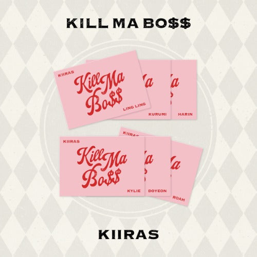 KIIRAS 1st Mini Album – KILL MA BO$$ (POCA Album Ver.) (Random)
