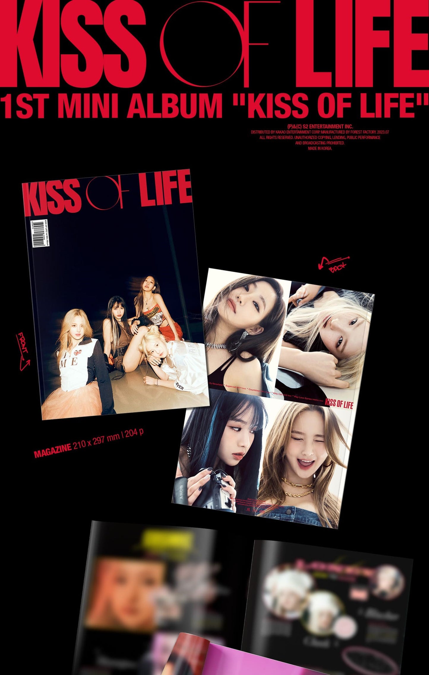 KISS OF LIFE Mini Album Vol. 1 - KISS OF LIFE