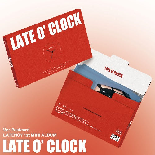 PRE-ORDER: LATENCY 1st Mini Album - LATE O’ CLOCK (Postcard Ver.)