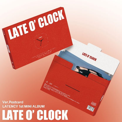 LATENCY 1st Mini Album - LATE O’ CLOCK (Postcard Ver.)