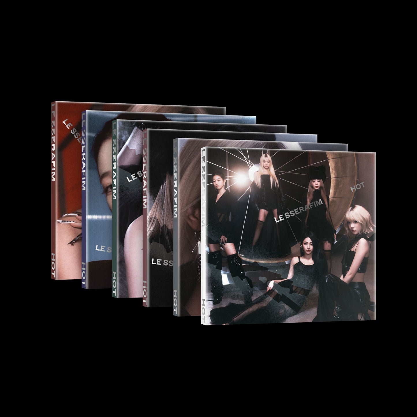 LE SSERAFIM 5th Mini Album – HOT (Compact Album Ver.) (Random)