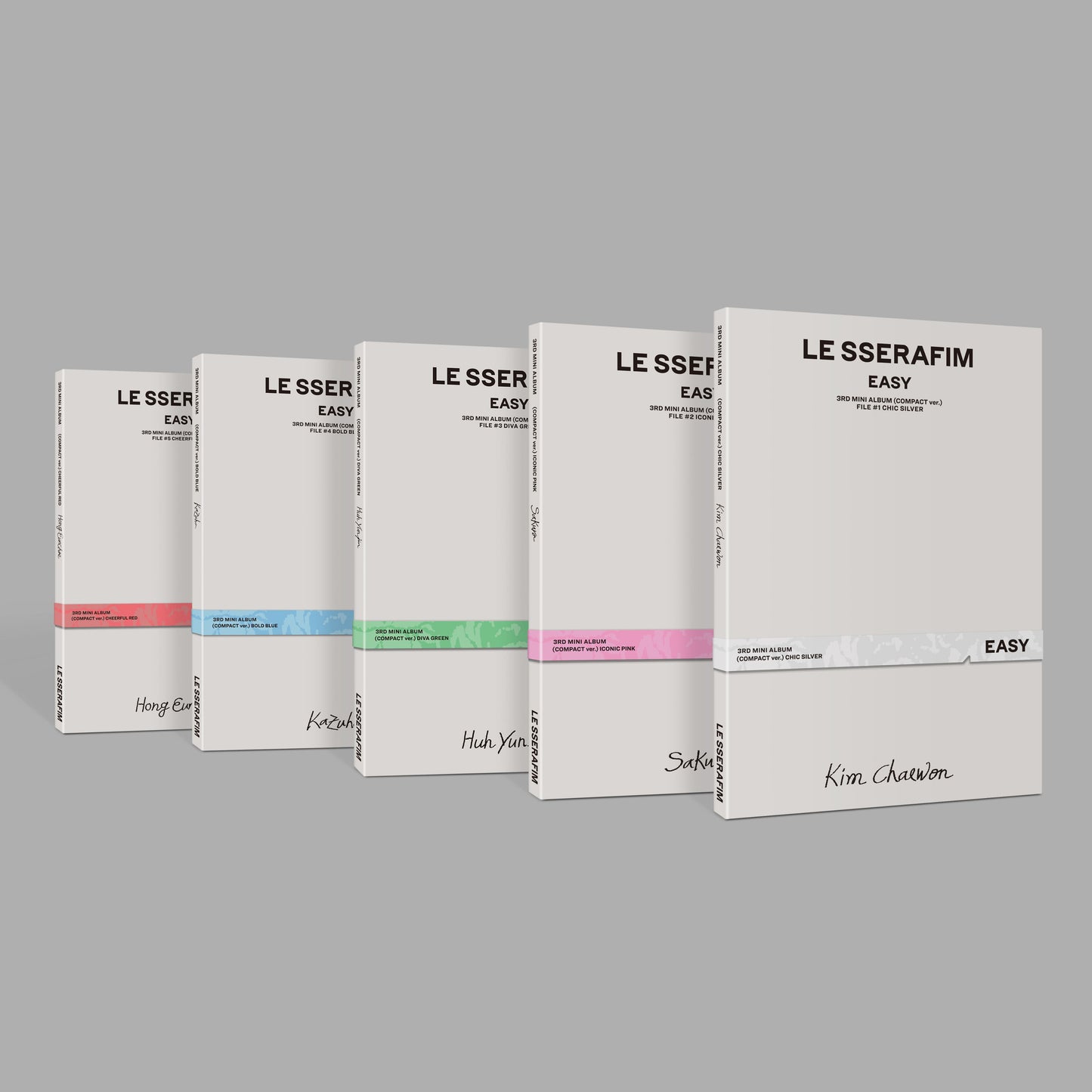 LE SSERAFIM Mini Album Vol. 3 – EASY (COMPACT Ver.) (Random)