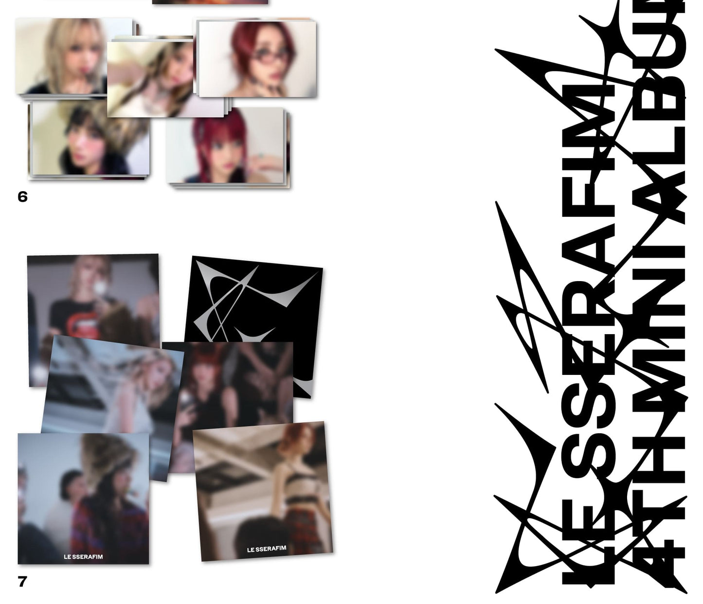 LE SSERAFIM 4th Mini Album – CRAZY (COMPACT Ver.) (Random)