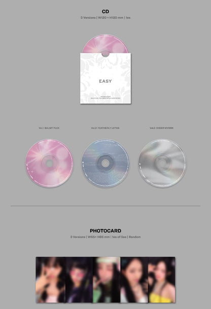 LE SSERAFIM Mini Album Vol. 3 – EASY (Random)