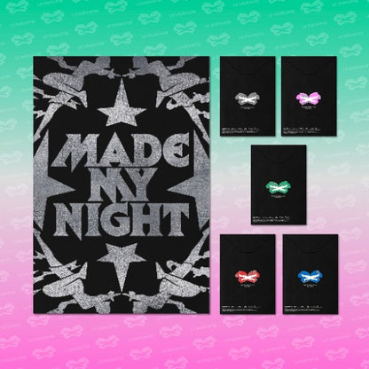 PRE-ORDER: LE SSERAFIM 2nd Single Album - Made My Night (Compact Ver.) (Random)