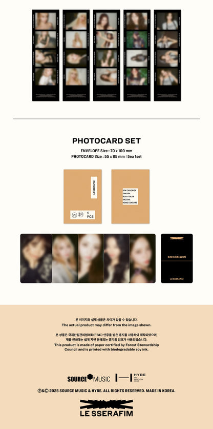 LE SSERAFIM – [ON-OFF 23-24] Film Photobook