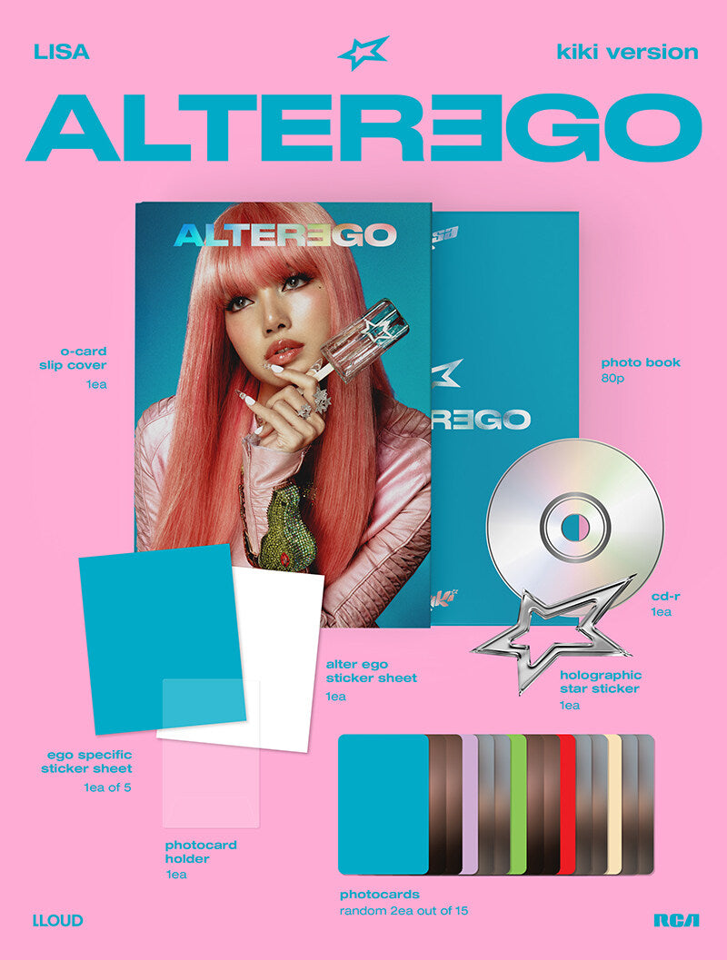 LISA – Alter Ego (Ego Photobook ver.) (Random ver.)